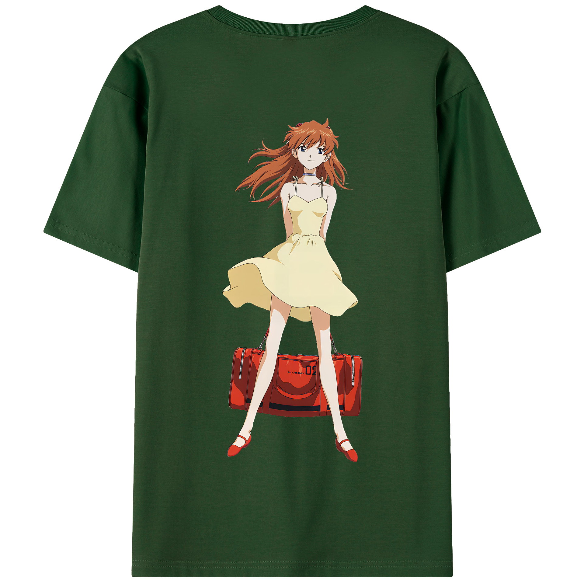 （画像用） EVA 新世紀エヴァンゲリオン 綿100％半袖Tシャツ（背面プリント）